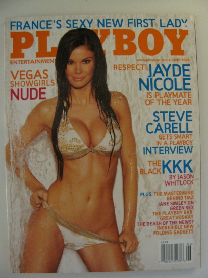 June 2008 Playboy Magazine