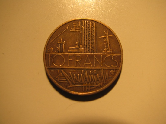 Foreign Coins: 1976 Belgium 10 Francs
