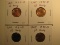 US Coins:  4x 1975-D pennies