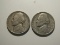 US Coins: 2x1938 Jefferson 5 cents