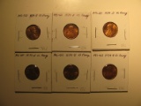 US Coins: 6x1979-D pennies