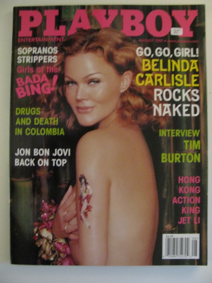 August 2001 Playboy Magazine