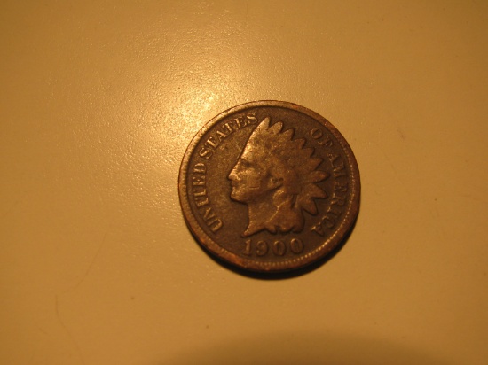 US Coins: 1900 Indian Head