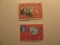 2 St. Helena Vintage Unused Stamp(s)