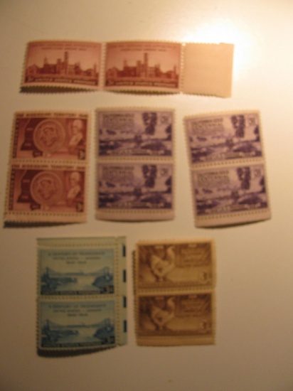 12 Vintage Unused Mint U.S. Stamps