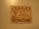 1 Nauru Vintage Unused Stamp(s)