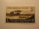 1 Italian East Africa Vintage Unused Stamp(s)