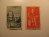 2 Monaco Vintage Unused Stamp(s)