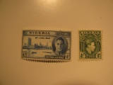 2 Nigeria Vintage Unused Stamp(s)