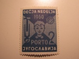 1 Yugoslavia Vintage Unused Stamp(s)