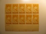 10 Vintage Unused Mint U.S. Stamps