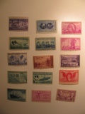 15 Vintage Unused Mint U.S. Stamps