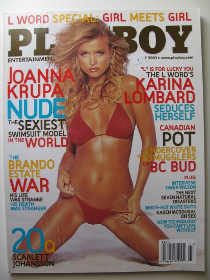 July 2005 Playboy Magazine