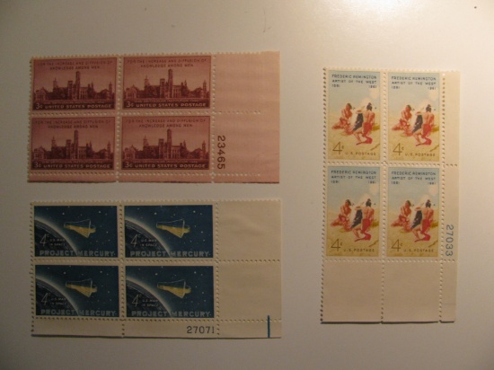 12 Vintage Unused Mint U.S. Stamps