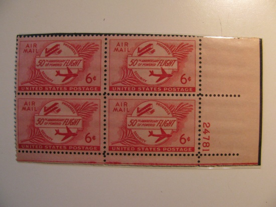 4 Vintage Unused Mint U.S. Stamps