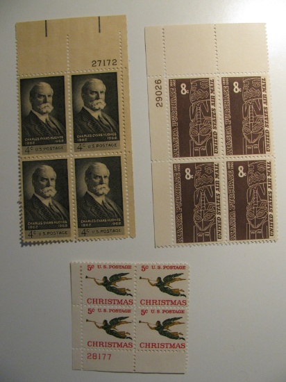 12Vintage Unused Mint U.S. Stamps