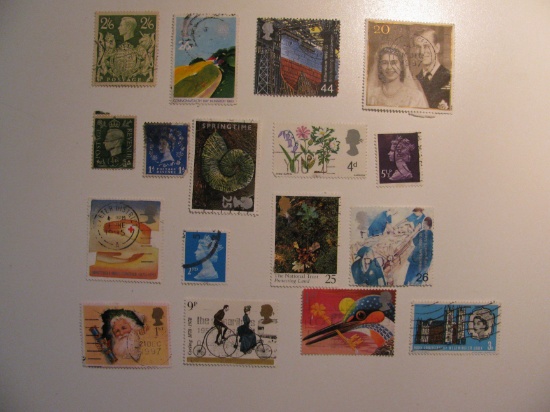 Vintage stamps set of: Great Britain