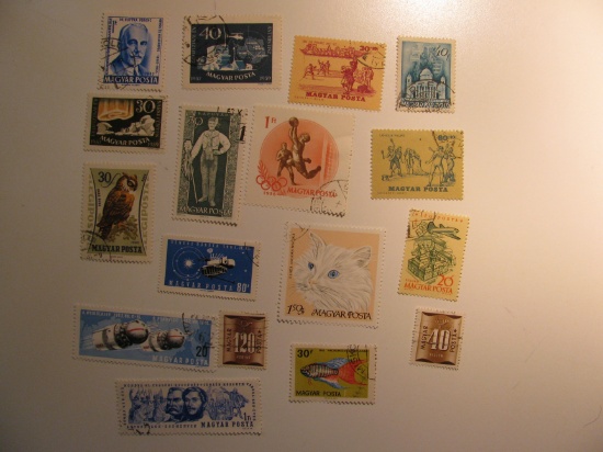 Vintage stamps set of: Hungary