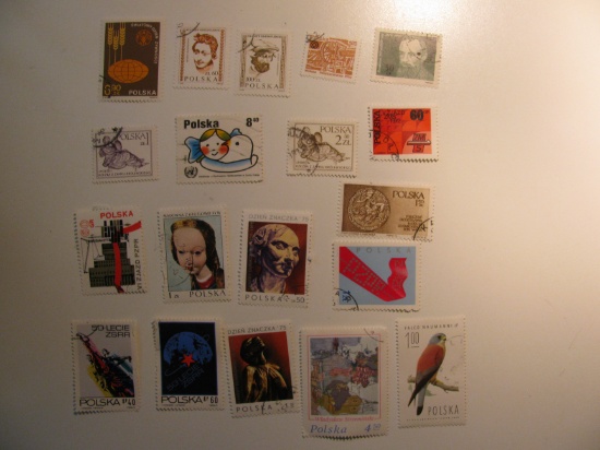 Vintage stamps set of: Poland