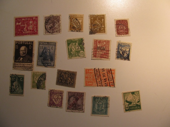 Vintage stamps set of: Portugal
