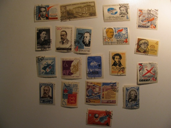 Vintage stamps set of: Russia