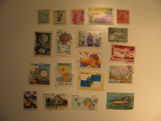 Vintage stamps set of: Brazil