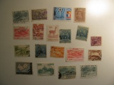 Vintage stamps set of: Peru