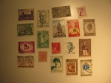Vintage stamps set of: Belgium