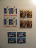 Vintage stamps set of: Antigua