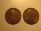 US Coins: 2x1916 Wheat pennies
