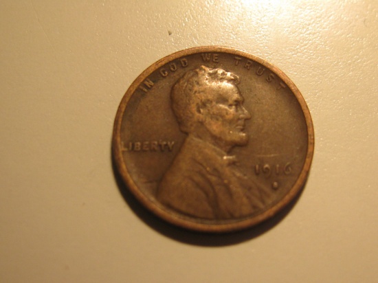 US Coins: 1916-S Wheat penny