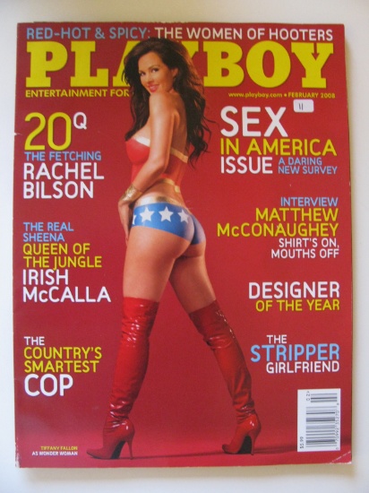 February 2008 Playboy Magazine