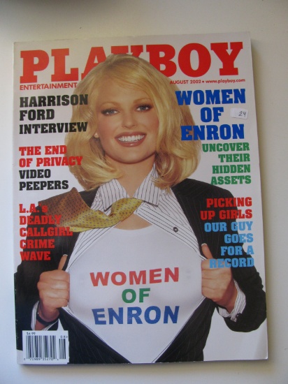 August 2002 Playboy Magazine