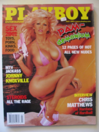 July 2001 Playboy Magazine