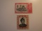 2 Brunai Vintage Unused Stamps