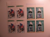 8 Dominica Vintage Unused Stamp(s)