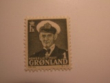 1 Greenland Vintage Unused Stamp(s)