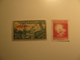 2 Peru & New Zealand Unused Stamp(s)