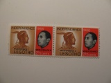 2 Lesotho Vintage Unused Stamp(s)