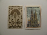 1 Madagascar Vintage Unused Stamp
