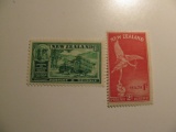 2 New Zealand Vintage Unused Stamps