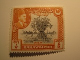 1 Bahahwalpur Vintage Unused Stamp(s)