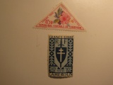 2 Cameroon Vintage Unused Stamp(s)