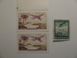 3 Chile Vintage Unused Stamp(s)