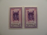 2 Iveory Coast Vintage Unused Stamp(s)