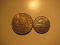 Foreign Coins: 1960 Canada 5 Cents & 1978 Guatmala 5 Centavos