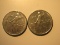 Foreign Coins:  1976 & 1978 Italy 50 Lires
