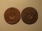 Foreign Coins:  1953& 1968 Sweden 2 Ores