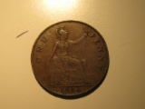 Foreign Coins: 1936 Great Britain 1 pence