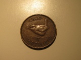 Foreign Coins: WWII 1940 Great Britain Farthing